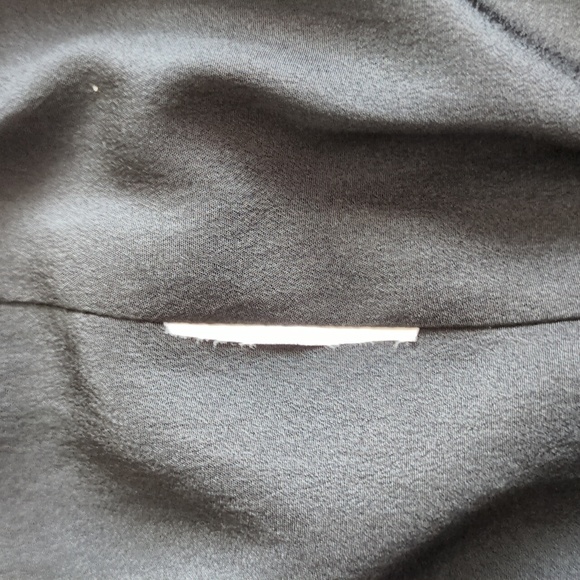 Armani Collezioni Black Stretch Crepe Knee Length Pencil Skirt Women's Size 6 - Picture 10 of 16